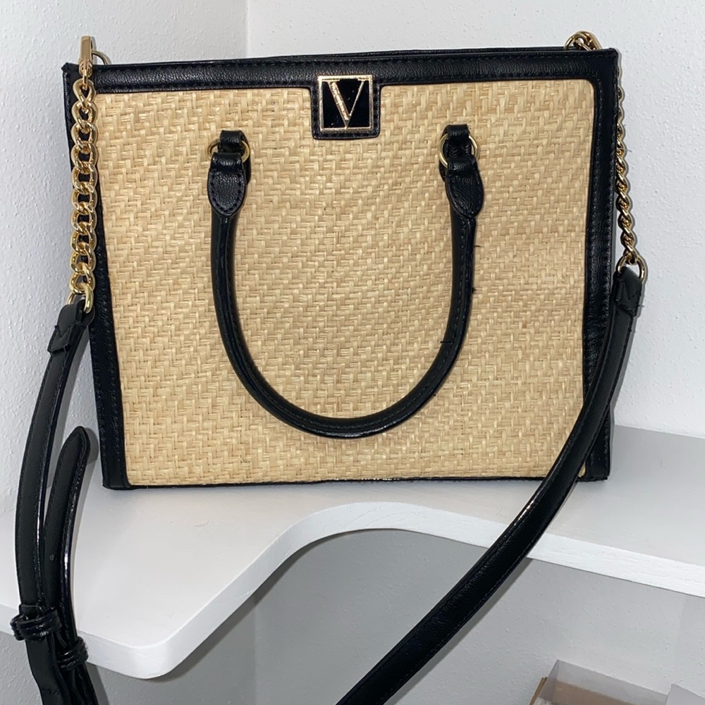 Victoria Secret Women’s Casual Lemon Black Handbag